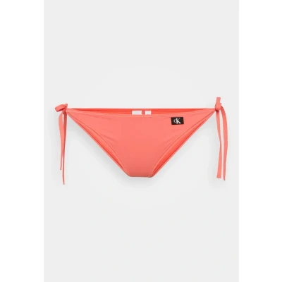 Abbildung von Calvin Klein Swimwear SIDE TIE Bikinihose, Damen, Größe: XL, Dazzling coral
