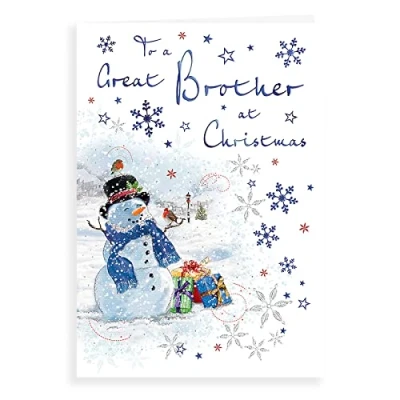 Abbildung von Regal Publishing Traditionelle Weihnachtskarte für Bruder, 22,9 x 15,2 cm, C85505