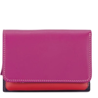 Abbildung von Mywalit Tri Fold Purse Wallet sangria multi