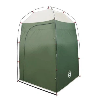 Abbildung von vidaXL Duschzelt Grün Wasserfest, Zelt, Gartenzelt, Outdoor Unterstand, Campingzelt, Campingunterstand, Gartenunterstand, wasserdichtes Zelt