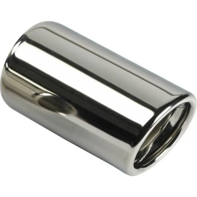 Abbildung von AutoStyle AS 18781 Auspuffblende 80mm rund Edelstahl 145mm