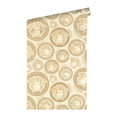 Abbildung von Versace Vliestapete &quot;Wallpaper 5 Medusakopf&quot;, leicht glänzend, Designertapete