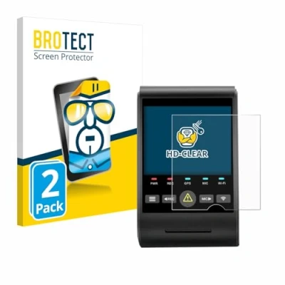 Abbildung von BROTECT (2 Stück Schutzfolie für VIOFO A229 PRO Displayschutz Folie Ultra Klar