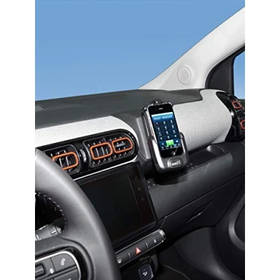 Abbildung von KUDA 3235 Halterung Kunstleder schwarz für Citroen C3 Aircross ab 2017