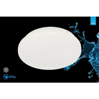 Abbildung von BRILONER Leuchten LED Deckenleuchte, Badleuchte, Badlampe, IP44, 10 Watt, 900 Lumen, 4.000 Kelvin, Weiß, Ø 22cm, 3404 016