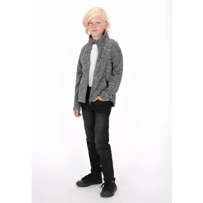 Abbildung von Fleecejacke SCHMUDDELWEDDA 122 / Grau Melange 100% Polyester