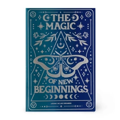 Abbildung von Legami Notizbuch, liniert, 7 mm, Thema Moth, Format B5, groß, FSC zertifiziertes Papier, Special Edition, 100 Seiten, Singer Punkt Bindung, 18,5 x 24,8 cm