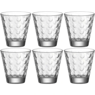 Abbildung von LEONARDO Gläser Set OPTIC, Glas, 215 ml, 6 teilig