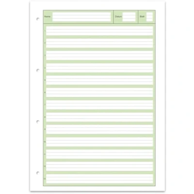 Abbildung von Staufen® Arbeitsblock DIN A4 liniert