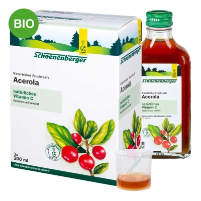 Abbildung von Acerola Saft Schoenenberger Heilpflanzensäfte