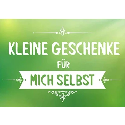 Abbildung von Kleine Geschenke für mich selbst: Buch (blanko) als Geschenk sich selbst, mit 20 Vorlagen zum selbst gestalten und verschenken
