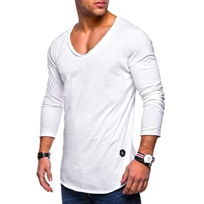 Abbildung von behype Langarmshirt &quot;NUKE L/S&quot;, mit V Ausschnitt