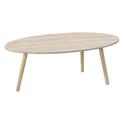 Abbildung von en.casa Couchtisch, »Viborg« Wohnzimmertisch 109,5x59,5x39,5cm Eicheoptik