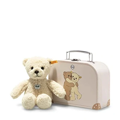 Abbildung von Steiff MILA Teddy BEAR IN Suitcase Kuscheltier für Kinder, Größe: One Size, Ligth brown