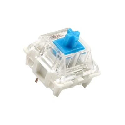 Abbildung von Packung mit Gateron ks 9 Tastenschaltern für Mechanische Tastaturen Platte Montiert (Gateron Blue, 65 Stück)