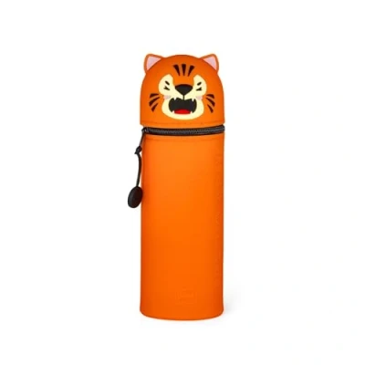 Abbildung von 2in1 Tierform Tiger Federmäppchen Kawaii Silikon Legami