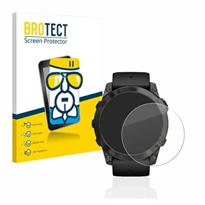 Abbildung von BROTECT Schutzglas für Garmin Epix Pro (Gen 2) (51 mm) Schutzfolie Panzer Folie Glas [Extrem Kratzfest 9H, Anti Fingerprint, Ultra Transparent]