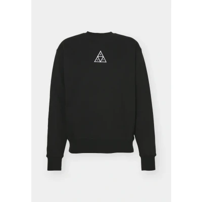 Abbildung von HUF SET Triple Triangle Crewneck Sweatshirt, Herren, Größe: Small, Black