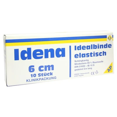 Abbildung von Idena Idealbinden 6 cm Schlingkante 10 St