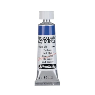 Abbildung von Schmincke HORADAM® AQUARELL feinste Künstler Aquarellfarben, Tiefblau 15 ml