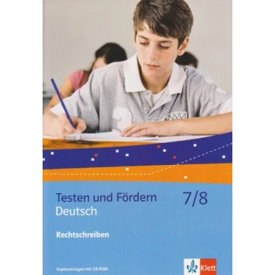 Abbildung von Deutsch 7/8. Rechtschreiben: Kopiervorlagen mit CD ROM Klasse 7/8 (Testen und Fördern)