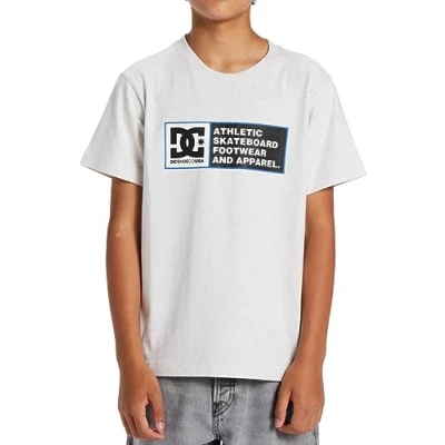 Abbildung von DC Shoes Density ZONE Tshirt print für Kinder, Größe: 146/152, White