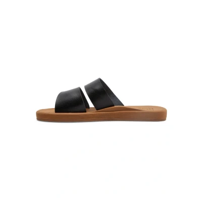 Abbildung von Roxy Coastal COOL Pantolette flach, Damen, Größe: 38, Blk Kunststoff
