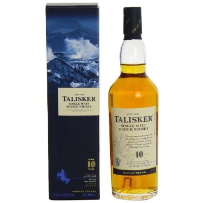 Abbildung von Talisker 10 Jahre, Single Malt Scotch Whisky, Isle of Skye, 0.2l