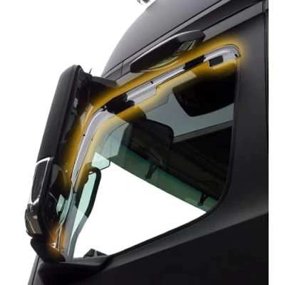 Abbildung von Vordere Windabweiser (1 Set) für die Fahrer und Beifahrerseite CLK0046098K passend Ford Transit TYP FBD, 2 Door, 2014 KLARES Material