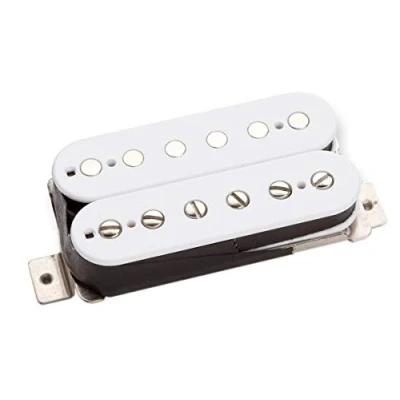 Abbildung von Seymour Duncan SH 1B W Humbucker 59 Modell Tonabnehmer für E Gitarre Weiß