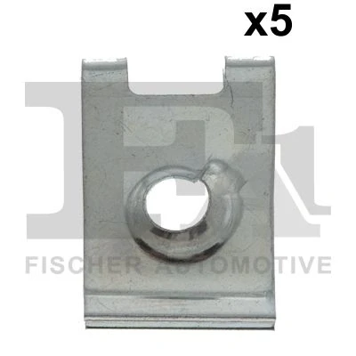 Abbildung von FA1 99 10111.5 Clip, Zier /Schutzleiste Metall MERCEDES BENZ: CLK Cabrio, G Klasse SUV, C Limousine, BMW: 3 Coupe, Limousine