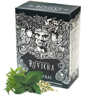 Abbildung von 🌿 Yerba Mate Tee Ruvicha Pantanal 0.5 kg + Geschenk Probe (40g): 🧉Reich an Antioxidantien und Vitaminen, beschleunigt den Stoffwechsel, zuckerfrei Paraguay 🇵🇾