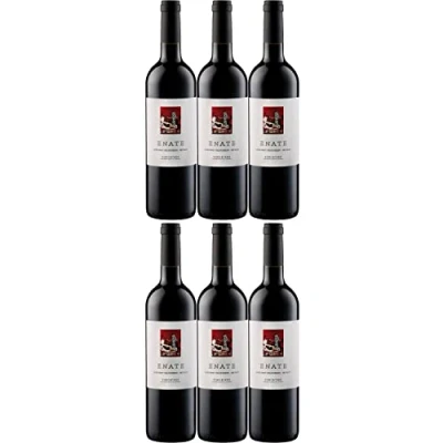 Abbildung von Enate Cabernet Sauvignon Merlot DO Rotwein Wein Trocken Spanien I Visando Paket (6 x 0,75l)