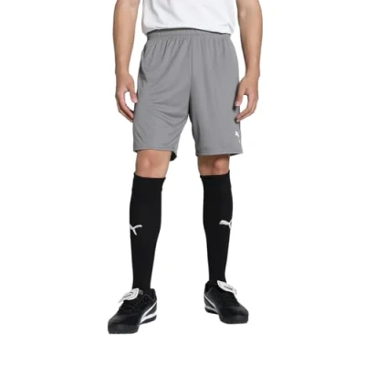 Abbildung von Puma Teamgoal kurze Sporthose, Herren, Größe: XXL, Grauweiss