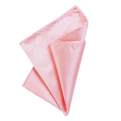 Abbildung von DonDon Herren Einstecktuch 21 x cm formstabil und verstellbar für feierliche Anlässe hellrosa