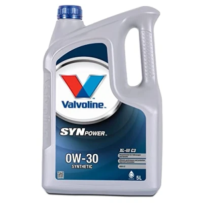 Abbildung von Valvoline Synpower XL III C3 0W 30 5l Motoröl 882242 VOLKSWAGEN: Passat B8 Variant, Touran I, Golf VIII Schrägheck, AUDI: Q7, Q3, A4 B9 Avant