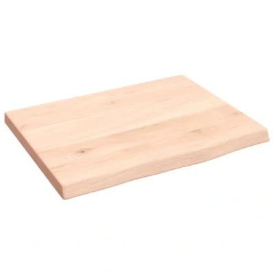 Abbildung von vidaXL Schneidebrett Waschtischplatte 40x30x2 cm Massivholz Unbehandelt, Eichenholz
