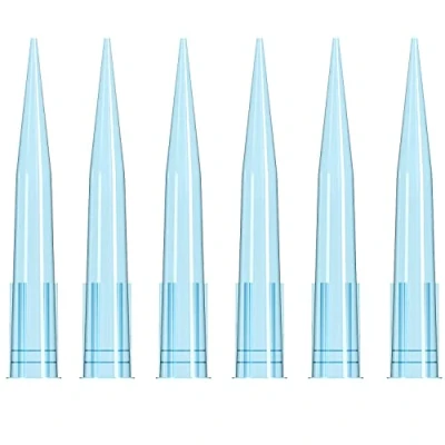 Abbildung von ONiLAB Pipettenspitzen 1000 UL/1ml 500 PCS Clear Blue Labor Universal Kunststoff Liquid Pipettspitzen Polypropylen (PP) Autoklavierbar…