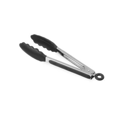 Abbildung von HENDI Servierzange 34,5 cm Silikon Soft Grip Griffe Edelstahl hitzebeständig spülmaschinengeeignet