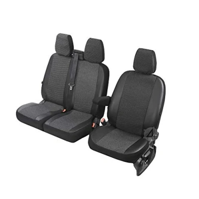 Abbildung von Pokter Sitzbezüge Viva passgenau geeignet für Vivaro B 2014 bis 2019 2+1 Erste Reihe (1+2) 4D DV VI 3M TVT 211