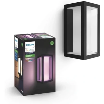 Abbildung von Philips Hue Impress Wandleuchte White &amp; Color Schwarz schmal
