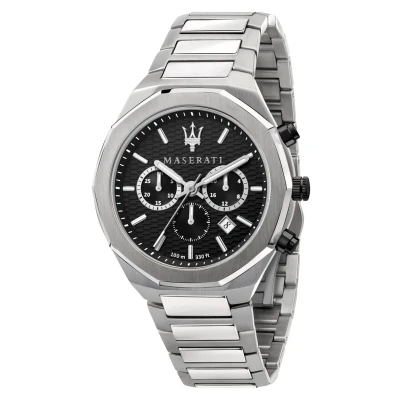 Abbildung von Maserati Chronograph, Herren, Größe: One Size, Silberfarben