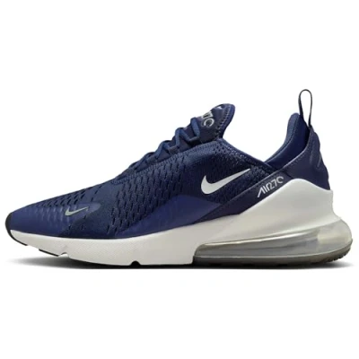 Abbildung von Nike Herren Air Max 270 Sneaker, Midnight Navy/White/Black/Jade, 42.5 EU