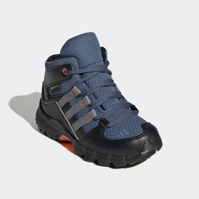 Abbildung von Adidas Terrex MID Goretex Hiking Unisex Snowboot/Winterstiefel für Kinder, Größe: 22, Black/grey Schuhe