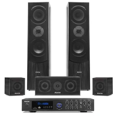 Abbildung von Fenton Home Cinema Surround Set met o.a. Bluetooth 510W Zwart