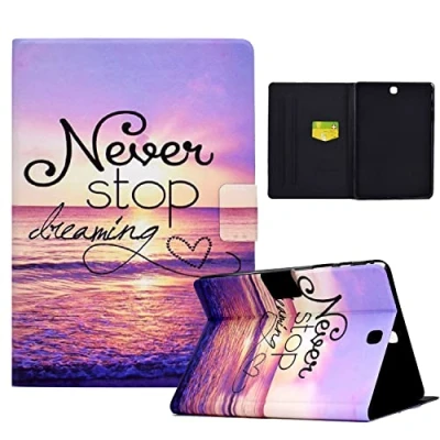 Abbildung von Hülle für Samsung Galaxy Tab A 9.7 Zoll T550N / T555N Tablet PC Ultra Schlank Superleicht Ständer Slim Shell Cover Schutzhülle Etui mit Auto Schlaf/Wach Funktion