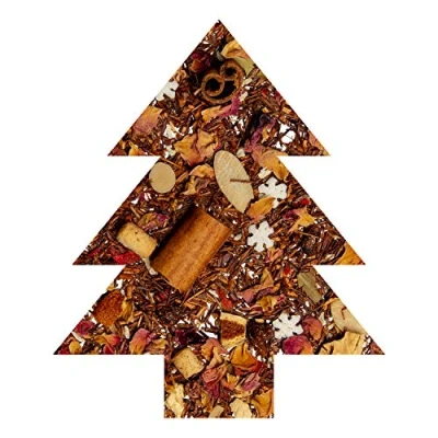 Abbildung von TEALAVIE Wintertee Mister Holle tropische Kokosnuss mit Granatapfel und Marzipan umweltfreundlicher Nachfüllpack 200g Refill loser Rooibos Tee