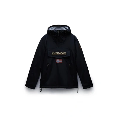 Abbildung von Napapijri Rainforest Pocket 2 Herren Winter Anorak (Größe: S/48, Schwarz)
