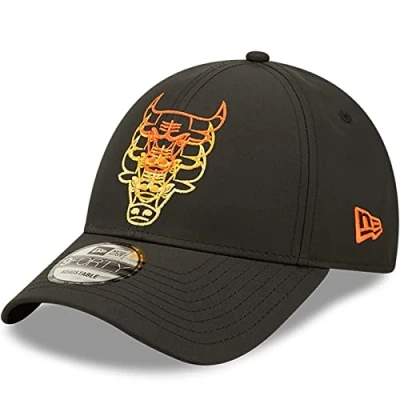 Abbildung von New Era NBA 9FORTY Cap Chicago Bulls Stacked Logo black