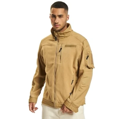 Abbildung von Brandit Fleecejacke, Herren, Größe: 6XL, Camel